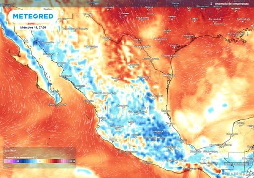 Intensas tormentas sobre estados del Golfo de M&eacute;xico y Sonora por baja presi&oacute;n tropical esta tarde de mi&eacute;rcoles