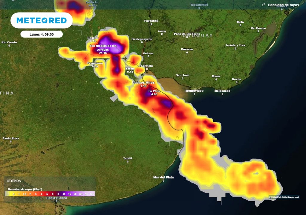 Lluvias tormentas alerta Buenos Aires clima pronóstico tiempo