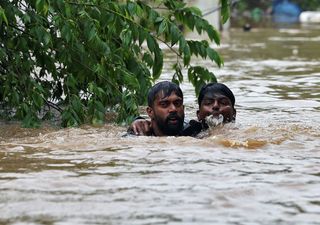 Llover y mucho sobre mojado