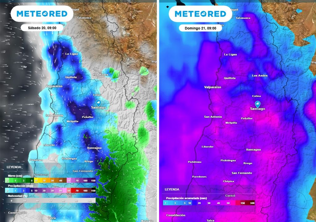 mapas de precipitación y acumulado de lluvia mapas de precipitación y acumulado de lluvia