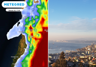 ¿Lloverá en tu comuna? Así viene el fin de semana en la región de Valparaíso, de playa a cordillera