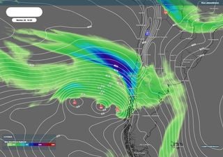 'Lloverá todos los días': última semana de agosto con tormentas eléctricas, más de 200 mm y río atmosférico en Chile