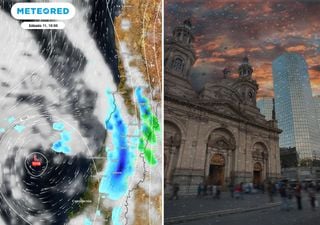 ¿Lluvia a la vista en Santiago? Tras superar los 30 °C, llega un giro total desde el viernes 10