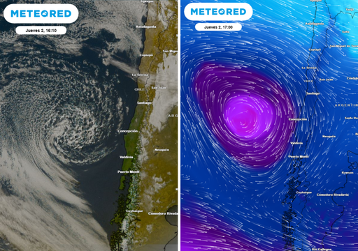 Lluvia apunta a Valpara&iacute;so este s&aacute;bado: cicl&oacute;n extratropical y baja segregada activar&iacute;an chubascos y probables tormentas