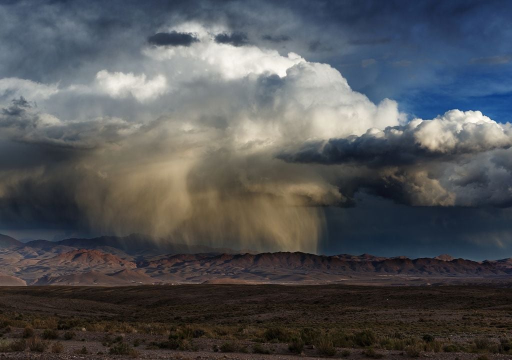 Tormenta en el desierto