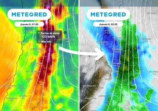 Lluvia intensa en la Regi&oacute;n Metropolitana: esta ser&aacute; la hora en que llover&aacute; con m&aacute;s fuerza este jueves