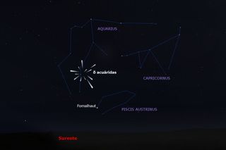 Ya está aquí la lluvia de meteoros de las Delta Acuáridas: 2025 será un buen año para verlas