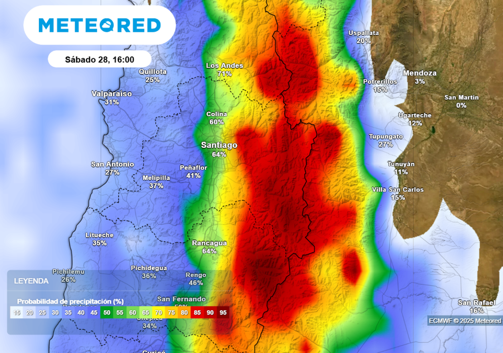 Probabilidad de precipitaciones