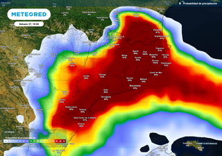 Lluvias de 50 l/m2 en 6 horas y 1 metro de nieve: Catalu&ntilde;a tendr&aacute; precipitaciones intensas hasta este momento