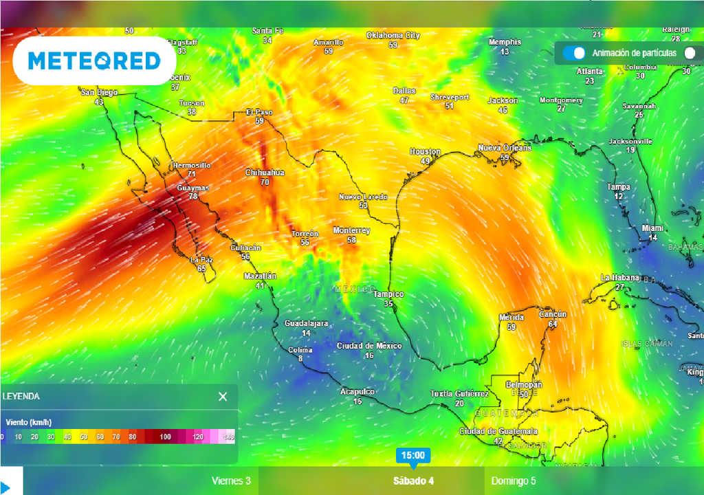 Circulación atmosférica a 500 mb o 5.8 km de altitud Circulación atmosférica a 500 mb o 5.8 km de altitud