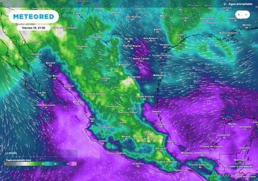 Lluvias ben&eacute;ficas se extender&aacute;n esta tarde-noche de viernes en Occidente, Centro, Oriente y Sureste de M&eacute;xico