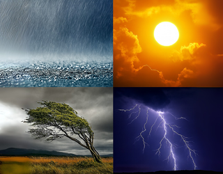 Chubascos, calor extremo, viento y tormentas: la DMC actualiza sus avisos y emite dos alarmas para este fin de semana