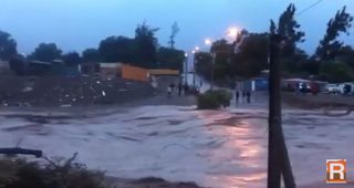 Lluvias de 14 años en un día