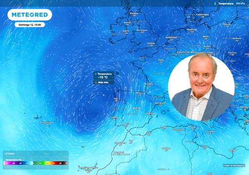 Lluvias de 20 l/m2, seg&uacute;n Jos&eacute; Antonio Maldonado: "la dana dejar&aacute; las tormentas m&aacute;s fuertes en el norte peninsular"