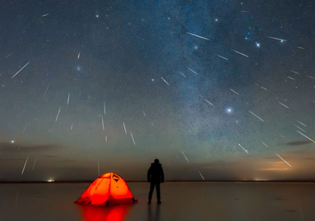 Lluvia de estrellas Gemínidas