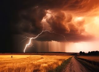 Calorón da tregua en el Norte de México; lluvias emocionan, aunque momentáneamente