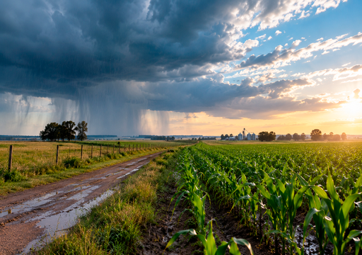 Lluvias en el centro y norte de Argentina: m&aacute;s de 60 mm en el Litoral y temperaturas cercanas a lo normal esta semana
