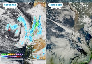 Lluvias en estas Fiestas Patrias: 'un ciclón hará llover en el sur y en la zona central de Chile', afirma Meteored