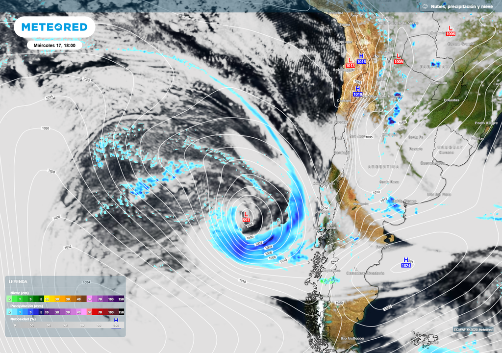 sistema frontal de Fiestas Patrias