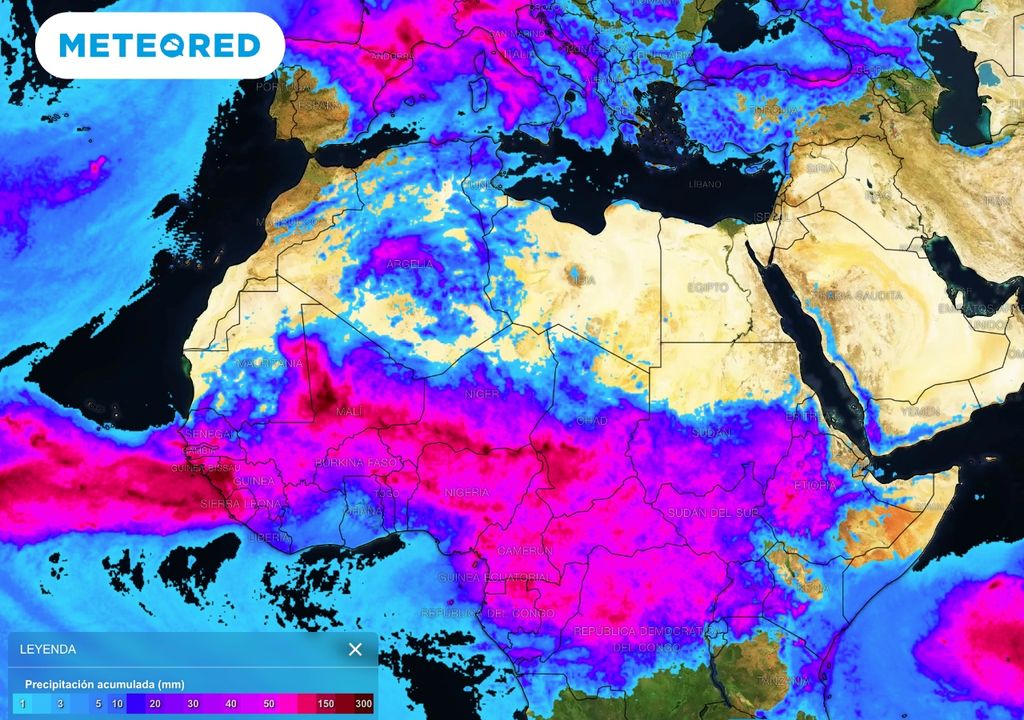 Sahara lluvias