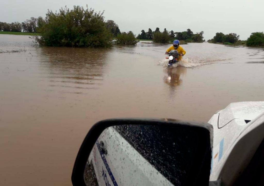 Santa Fe lluvias inundación Galvez