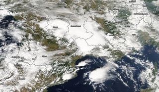 Lluvias extremas excepcionales cayeron sobre el sureste de Francia