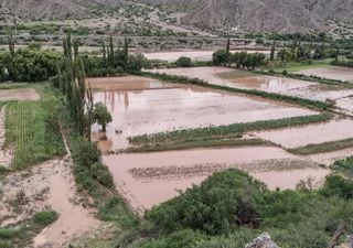 Lluvias fatales en el noroeste y cuyo argentino