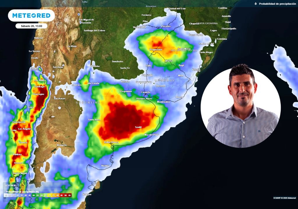 Tiempo Argentina clima pronóstico primavera alerta tormentas fuertes fin de semana