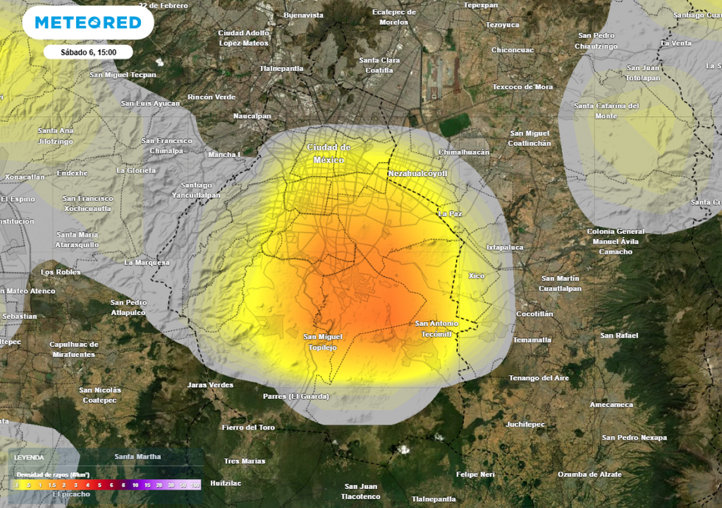 Se prevén tormentas eléctricas por la tarde generalizadas en la capital. ¡Procura estar lejos de árboles, postes y estructuras frágiles! Se prevén tormentas eléctricas por la tarde generalizadas en la capital. ¡Procura estar lejos de árboles, postes y estructuras frágiles!