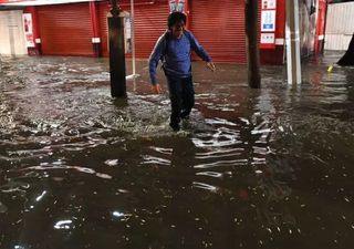 Lluvias históricas los últimos dos días en la Ciudad de México