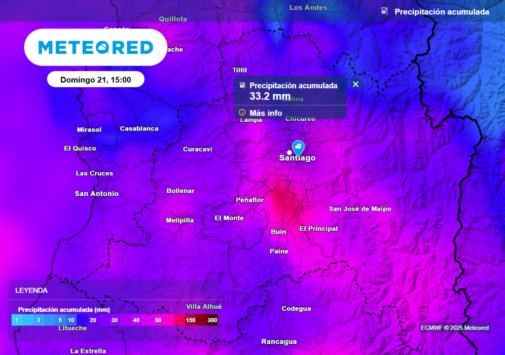 Precipitación acumulada