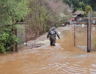 Lluvias intensas registradas en pocas horas causaron desbordes en la Región del Maule