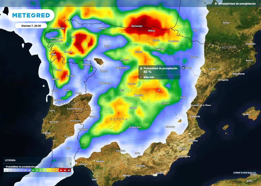 Lluvias en España Lluvias en España