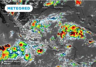 Lluvias intensas por zona de inestabilidad con potencial ciclónico en el sureste de México