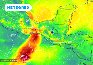 Lluvias intensas y vientos de hasta 100 km/h continuarán presentándose en México