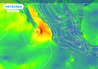 Lluvias intensas y vientos fuertes en el noroeste de México por ciclón tropical Ileana