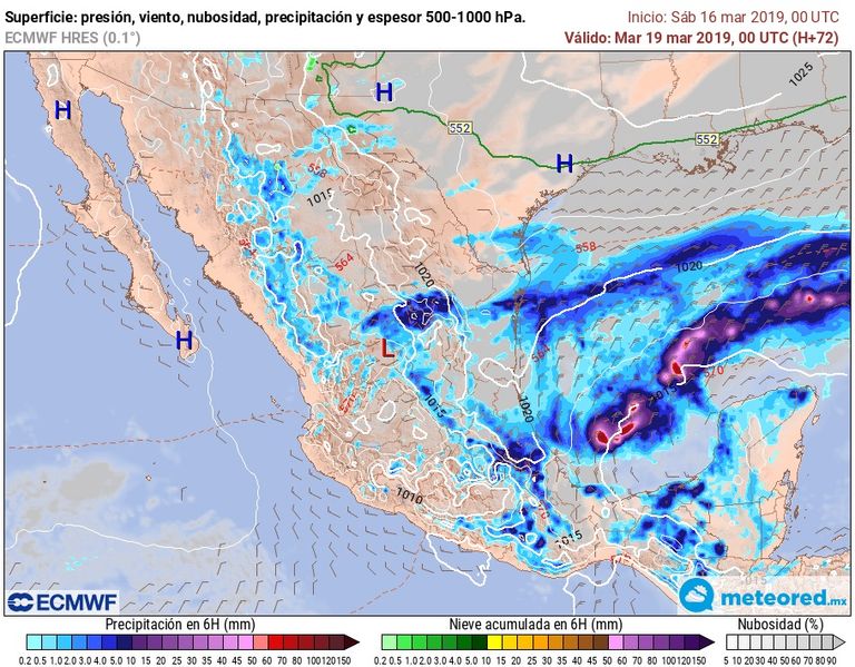 Pronóstico de lluvia para la tarde del lunes Pronóstico de lluvia para la tarde del lunes