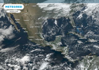 Lluvias moderadas y temperaturas contrastantes para este viernes en México