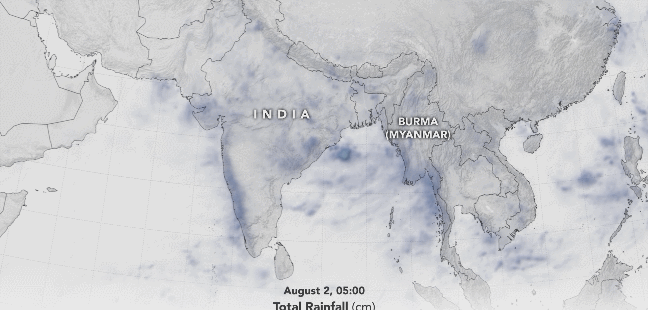 Lluvias monzónicas extremas en Asia