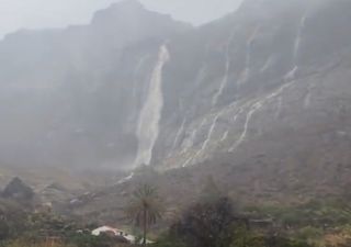 Cascadas e inundaciones en Canarias y en el Mediterráneo, datos e imágenes