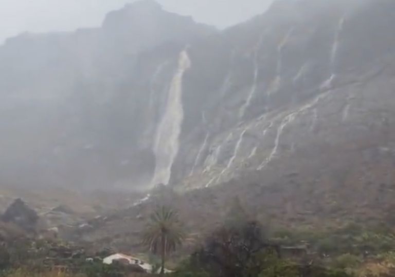 Cascadas e inundaciones en Canarias y en el Mediterráneo, datos e imágenes Cascadas e inundaciones en Canarias y en el Mediterráneo, datos e imágenes
