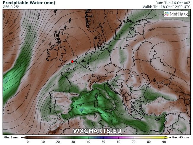 Lluvias Muy Intensas Y Persistentes Para El 18-19 De Octubre De 2018 En El área Mediterránea ¿por Qué, Cuánto Y Dónde? Lluvias Muy Intensas Y Persistentes Para El 18-19 De Octubre De 2018 En El área Mediterránea ¿por Qué, Cuánto Y Dónde?