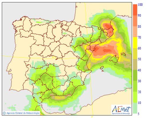 Lluvias Muy Intensas Y Persistentes Para El 18-19 De Octubre De 2018 En El área Mediterránea ¿por Qué, Cuánto Y Dónde? Lluvias Muy Intensas Y Persistentes Para El 18-19 De Octubre De 2018 En El área Mediterránea ¿por Qué, Cuánto Y Dónde?