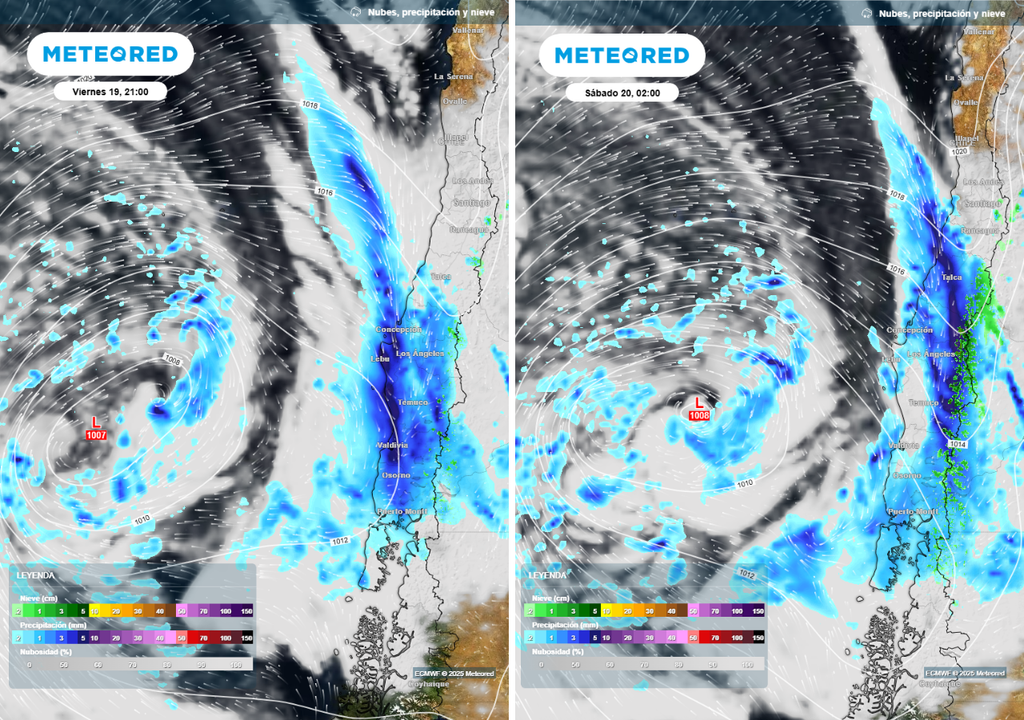 precipitaciones previstas