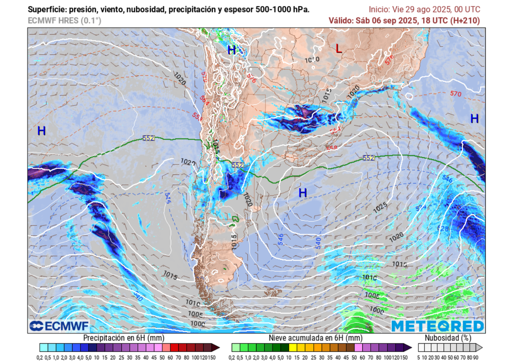pronóstico de lluvias