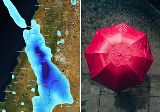 Lluvias otoñales llegan al Maule: actualización del sistema frontal en Chile central