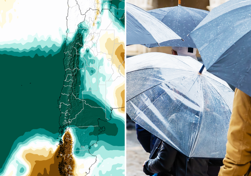 Lluvias sobre el tramo central de Chile: se extender&aacute;n por lo menos hasta la primera quincena de agosto, alerta Meteored