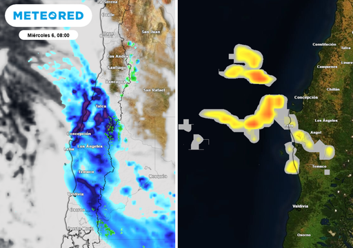 Lluvias de hasta 100 mm, tormentas y rachas sobre 60 km/h: dos frentes marcar&aacute;n el comienzo de semana en Chile