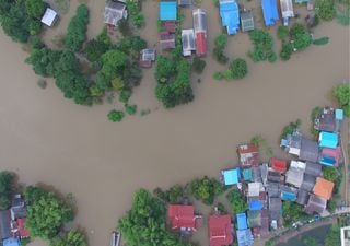 Lluvias torrenciales con inundaciones al sur de México