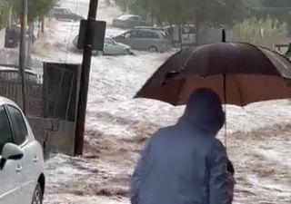 El Mediterráneo despierta, ahora lluvias torrenciales en Benicàssim